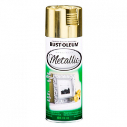 Rust-Oleum Specialty Metallic Spray Краска с эффектом яркого металлика для внутренних работ, спрей