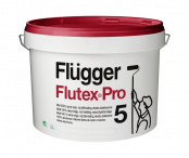 Flugger Flutex Pro 5 Акриловая краска с повышенной кроющей способностью для внутренних раборт